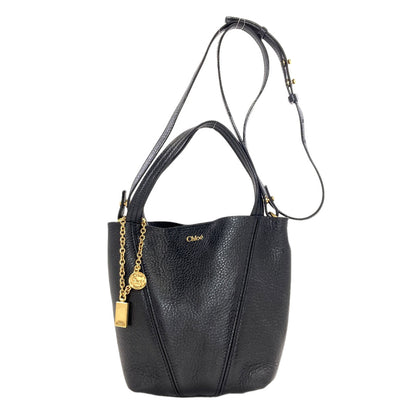 CHLOE Chloe Pin Small 2WAY Handbag Leather Ladies [Used]