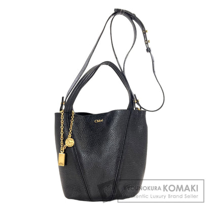 CHLOE Chloe Pin Small 2WAY Handbag Leather Ladies [Used]
