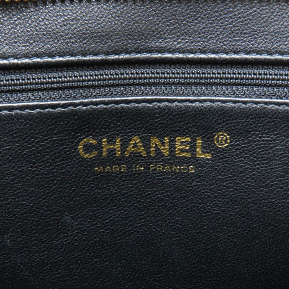 CHANEL Medallion GoldHardware Tote Bag Grained Calfskin Skin Ladies [Used]