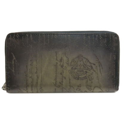 Berluti Calligraphy Long wallet (with coin pocket) Calf Ladies [Used]
