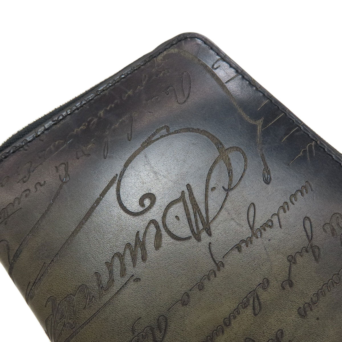 Berluti Calligraphy Long wallet (with coin pocket) Calf Ladies [Used]