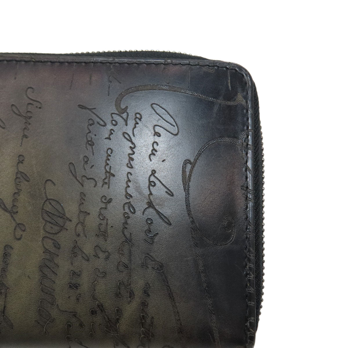 Berluti Calligraphy Long wallet (with coin pocket) Calf Ladies [Used]