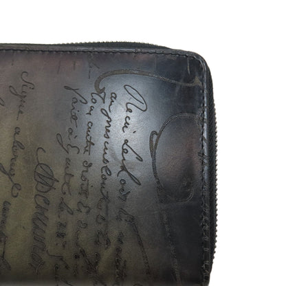 Berluti Calligraphy Long wallet (with coin pocket) Calf Ladies [Used]