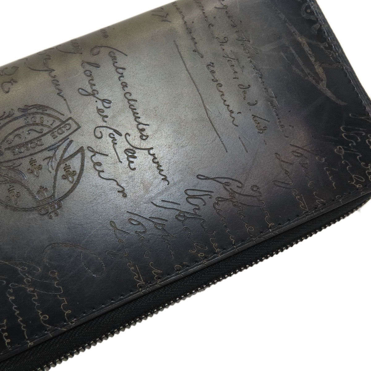 Berluti Calligraphy Long wallet (with coin pocket) Calf Ladies [Used]