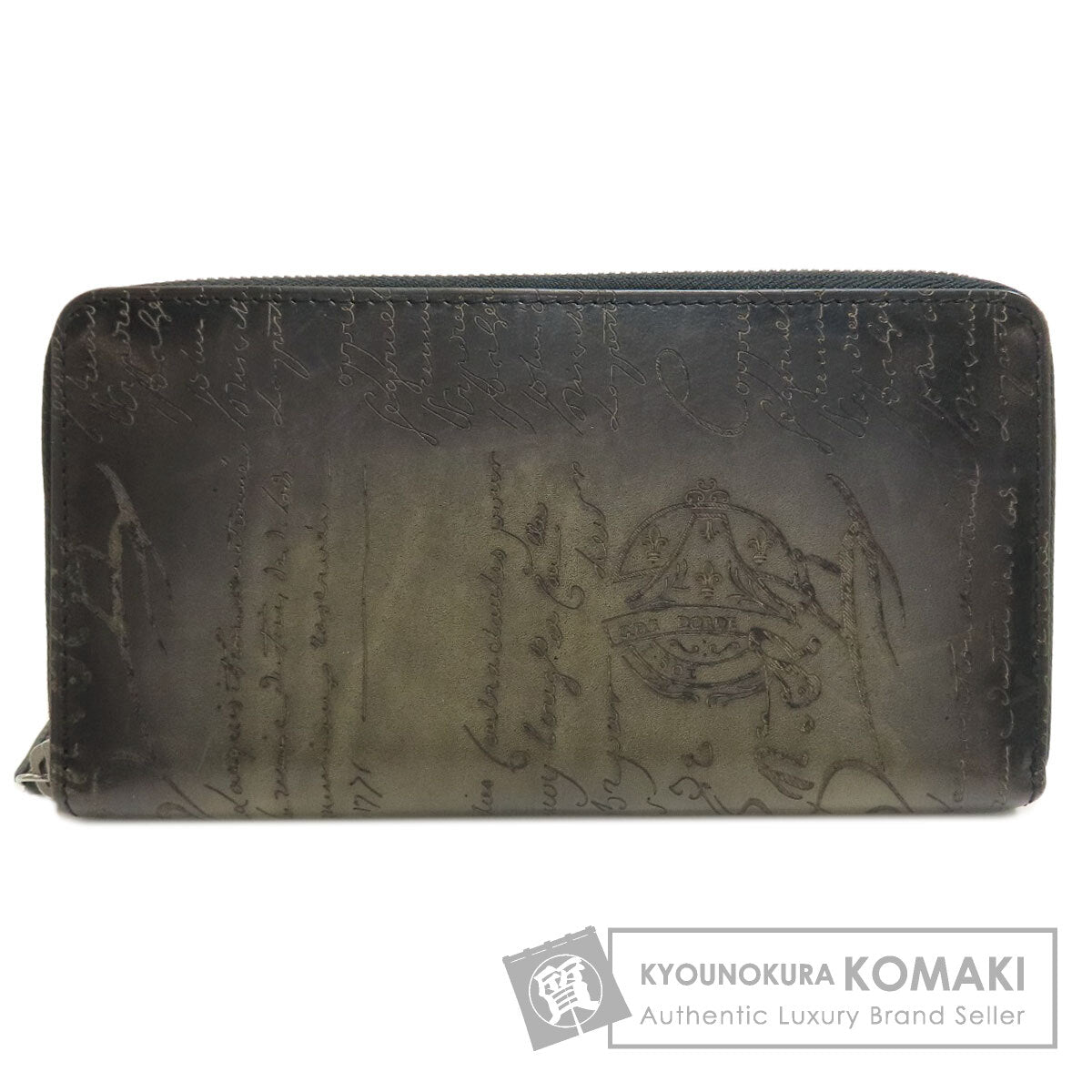 Berluti Calligraphy Long wallet (with coin pocket) Calf Ladies [Used]