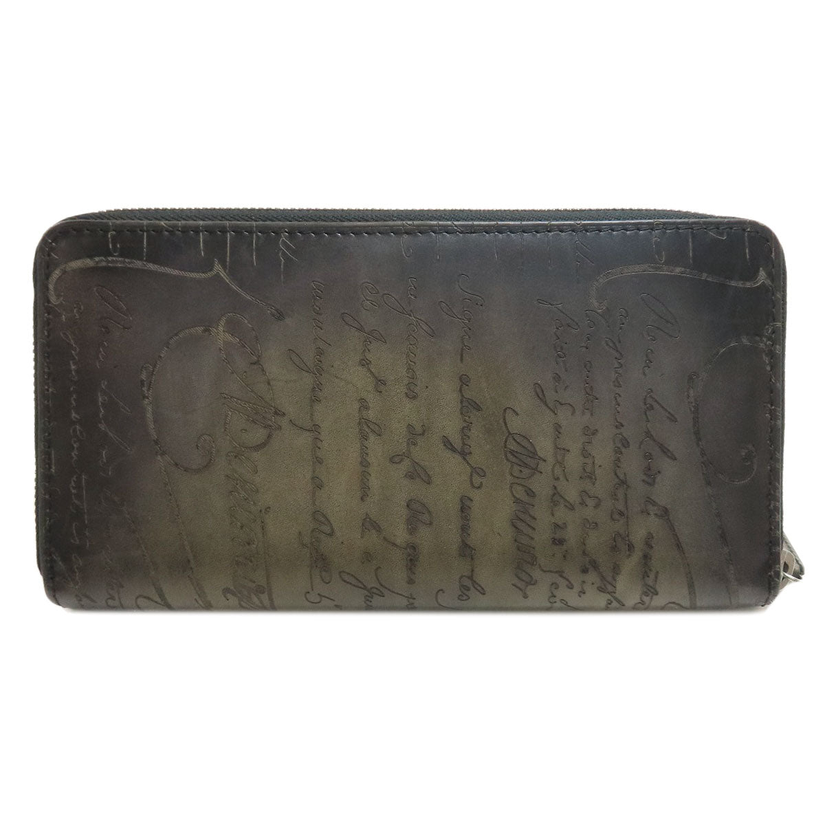Berluti Calligraphy Long wallet (with coin pocket) Calf Ladies [Used]