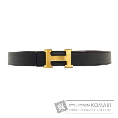 HERMES Constance H Belt GoldHardware belt Box calf Togomens [Used]