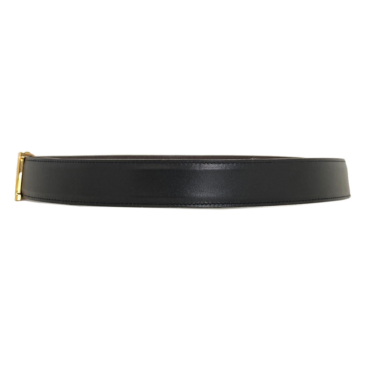HERMES Constance H Belt GoldHardware belt Box calf Togomens [Used]