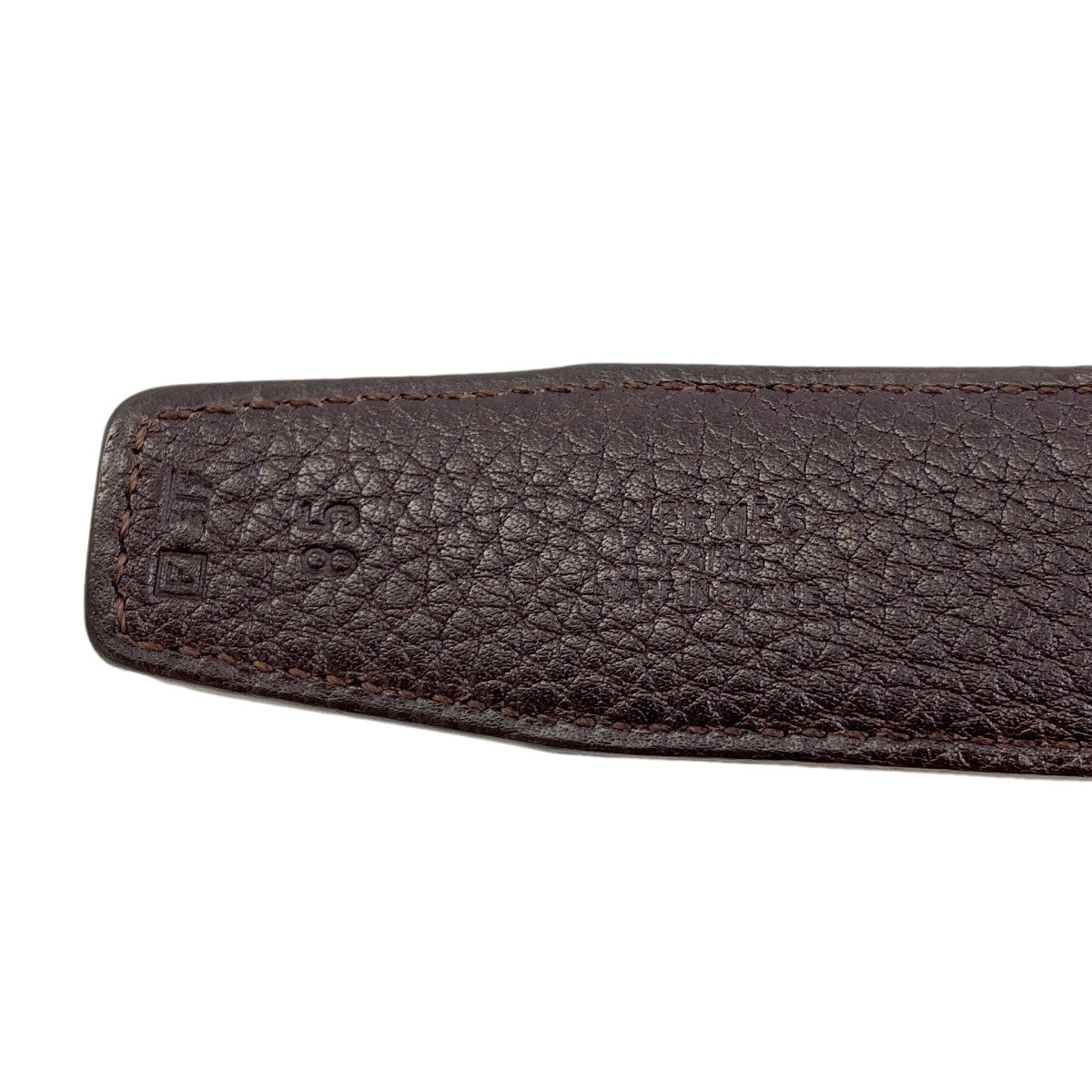 HERMES Constance H Belt GoldHardware belt Box calf Togomens [Used]