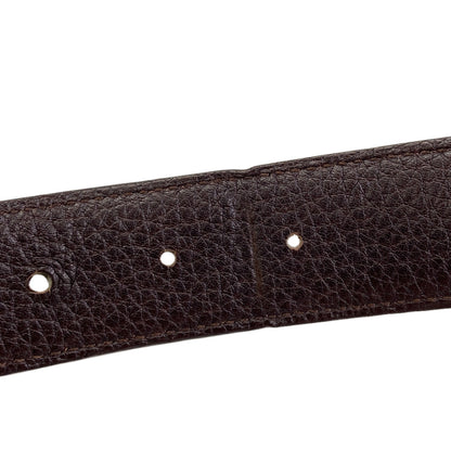 HERMES Constance H Belt GoldHardware belt Box calf Togomens [Used]