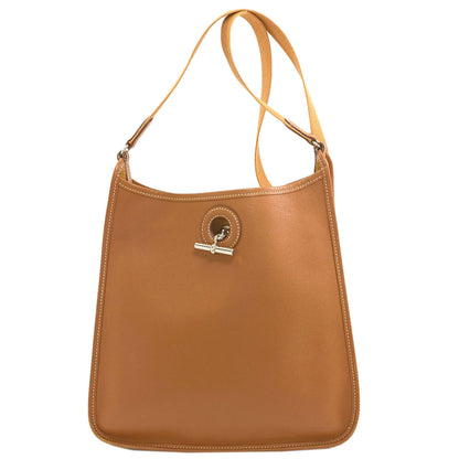 HERMES Vespa PM Gold Silver Hardware Shoulder Bag Epsom Ladies [Used]