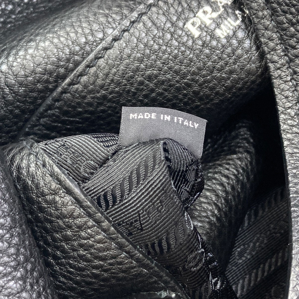PRADA one belt Tote Bag Calf Ladies [Used]