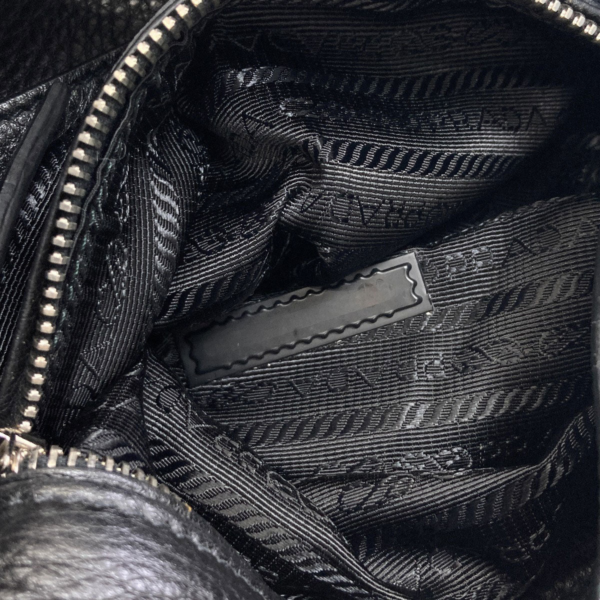 PRADA one belt Tote Bag Calf Ladies [Used]