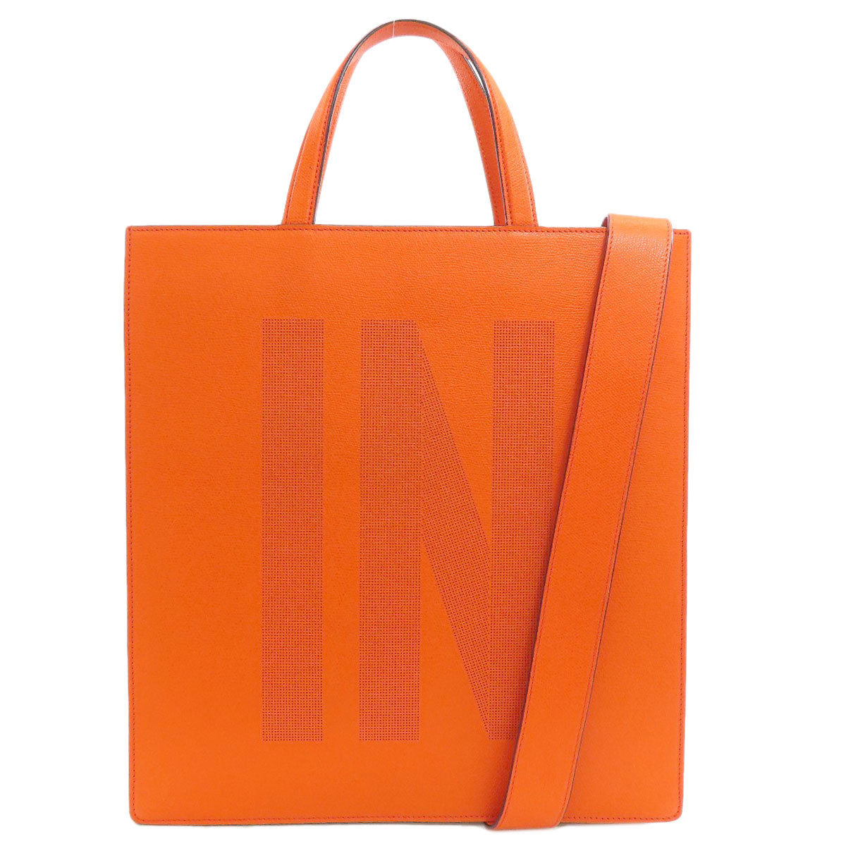 Valextra Invisible 2WAY Handbag Leather Ladies [Used]