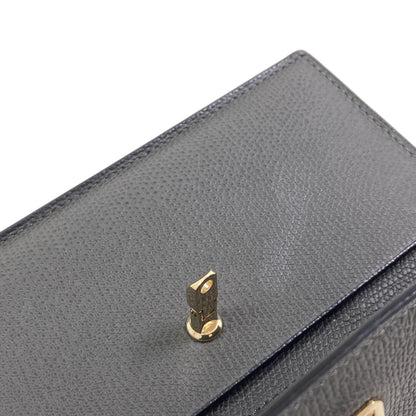 Valextra Brera Long wallet (with coin pocket) Leather Ladies [Used]