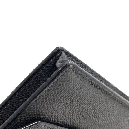 Valextra Brera Long wallet (with coin pocket) Leather Ladies [Used]