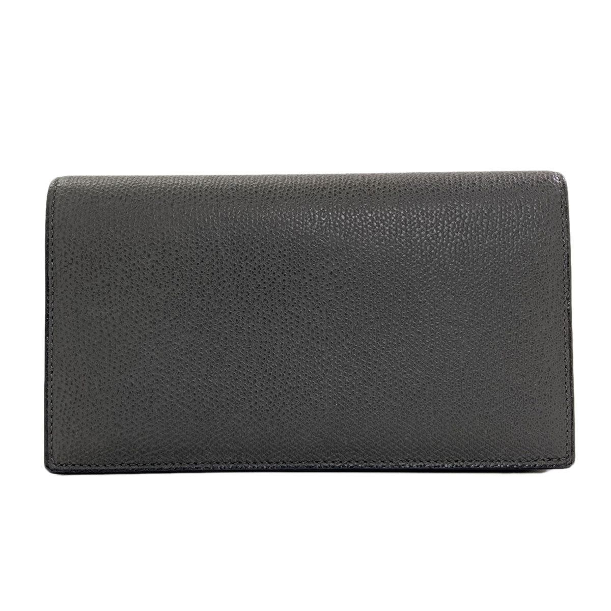 Valextra Brera Long wallet (with coin pocket) Leather Ladies [Used]
