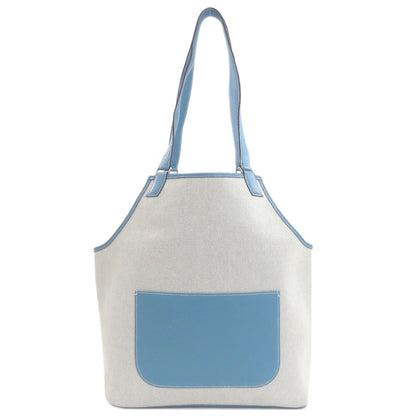 HERMES Jardinier PM SilverHardware Tote Bag Tower ash Taurillon ClemenceLadies [Used]