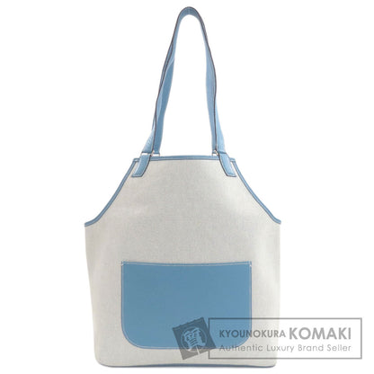 HERMES Jardinier PM SilverHardware Tote Bag Tower ash Taurillon ClemenceLadies [Used]