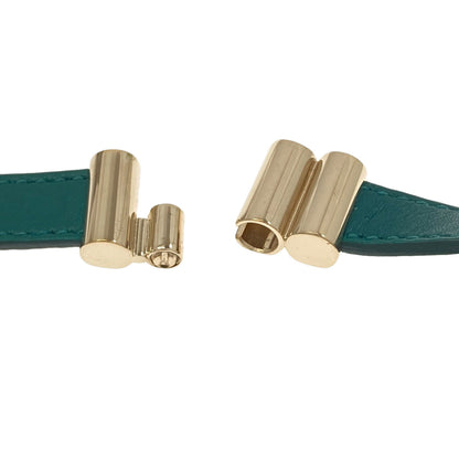 BVLGARI BVLGARI BVLGARI Double Coil Bracelet Bracelet Leather MetalLadies [Used]