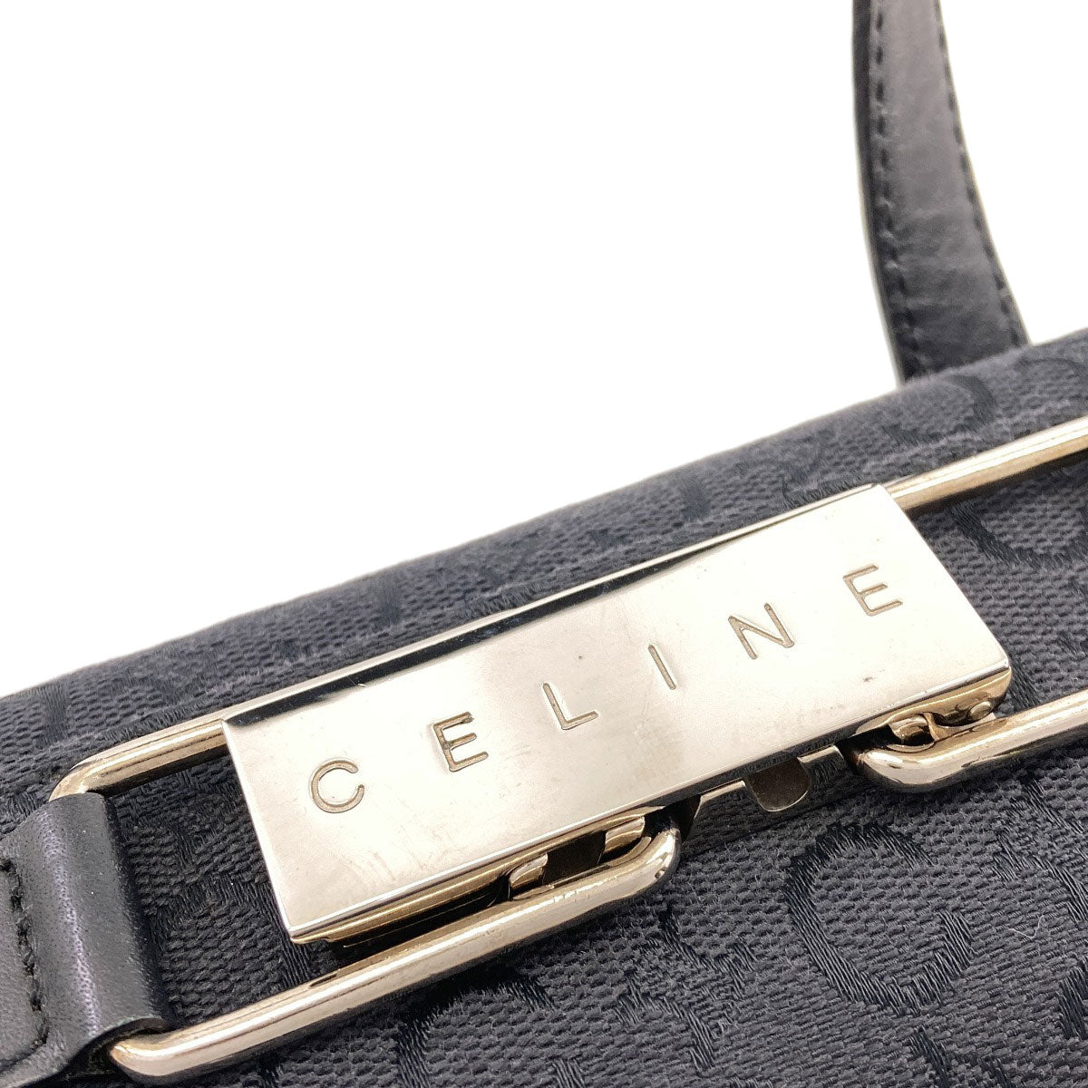 CELINE C Macadam Handbag Canvas Ladies [Used]