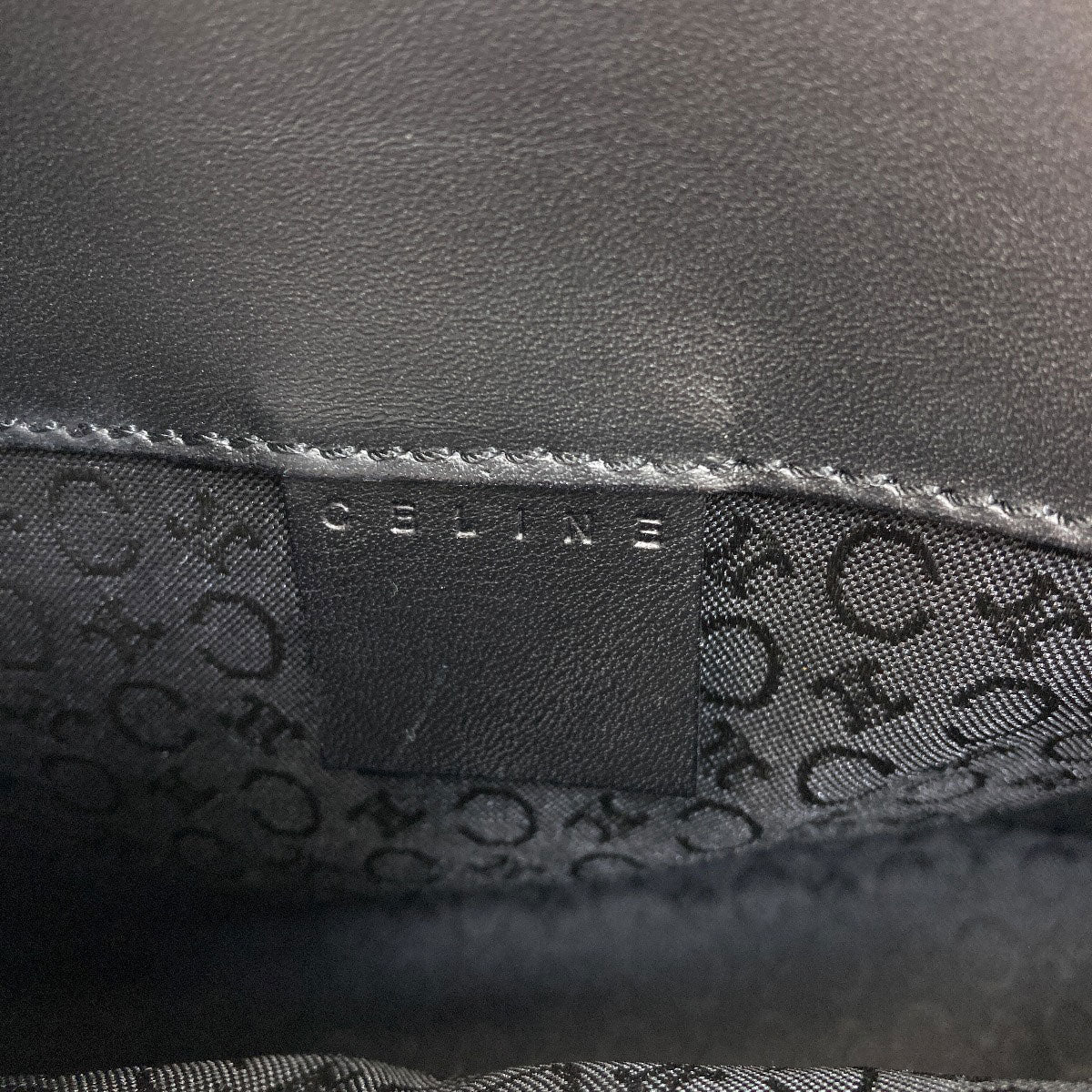 CELINE C Macadam Handbag Canvas Ladies [Used]