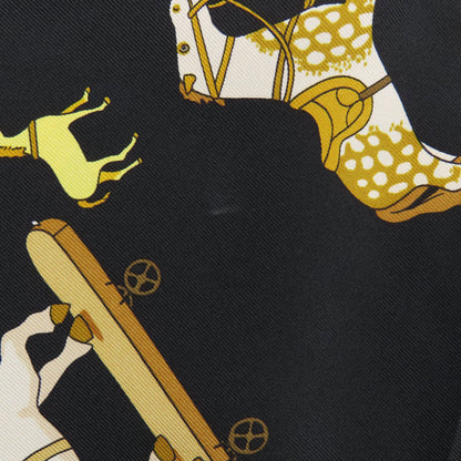 HERMES Carre90 Let's talk about horses Scarf Silk Ladies [Used]