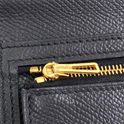 HERMES Barance Free GoldHardware Long wallet (with coin pocket) Epsom Ladies [Used]