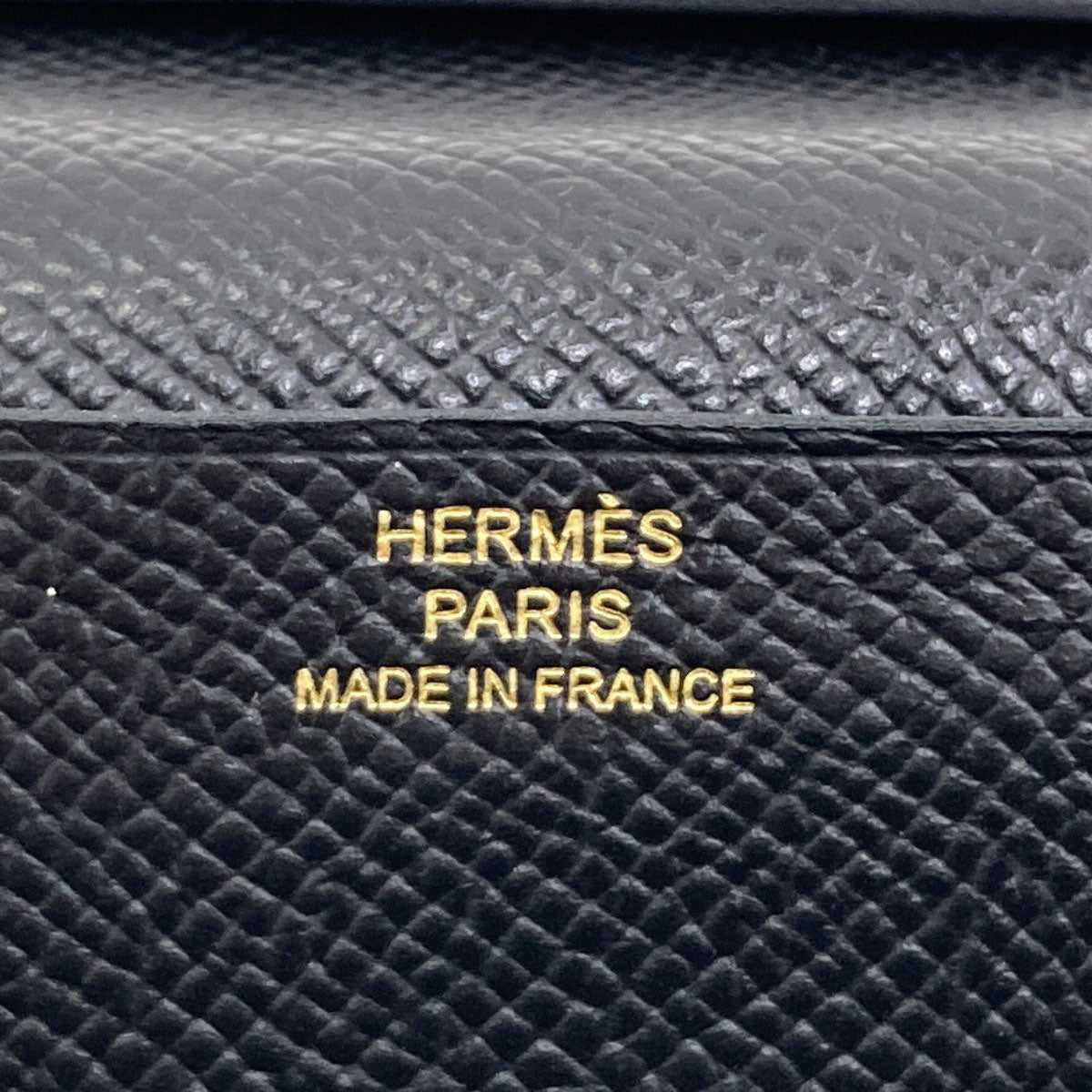 HERMES Barance Free GoldHardware Long wallet (with coin pocket) Epsom Ladies [Used]