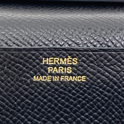 HERMES Barance Free GoldHardware Long wallet (with coin pocket) Epsom Ladies [Used]
