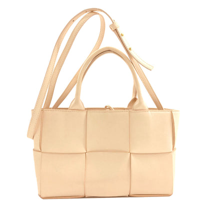 BOTTEGA VENETA Mini Arco 2WAY Handbag Calf Ladies [Used]