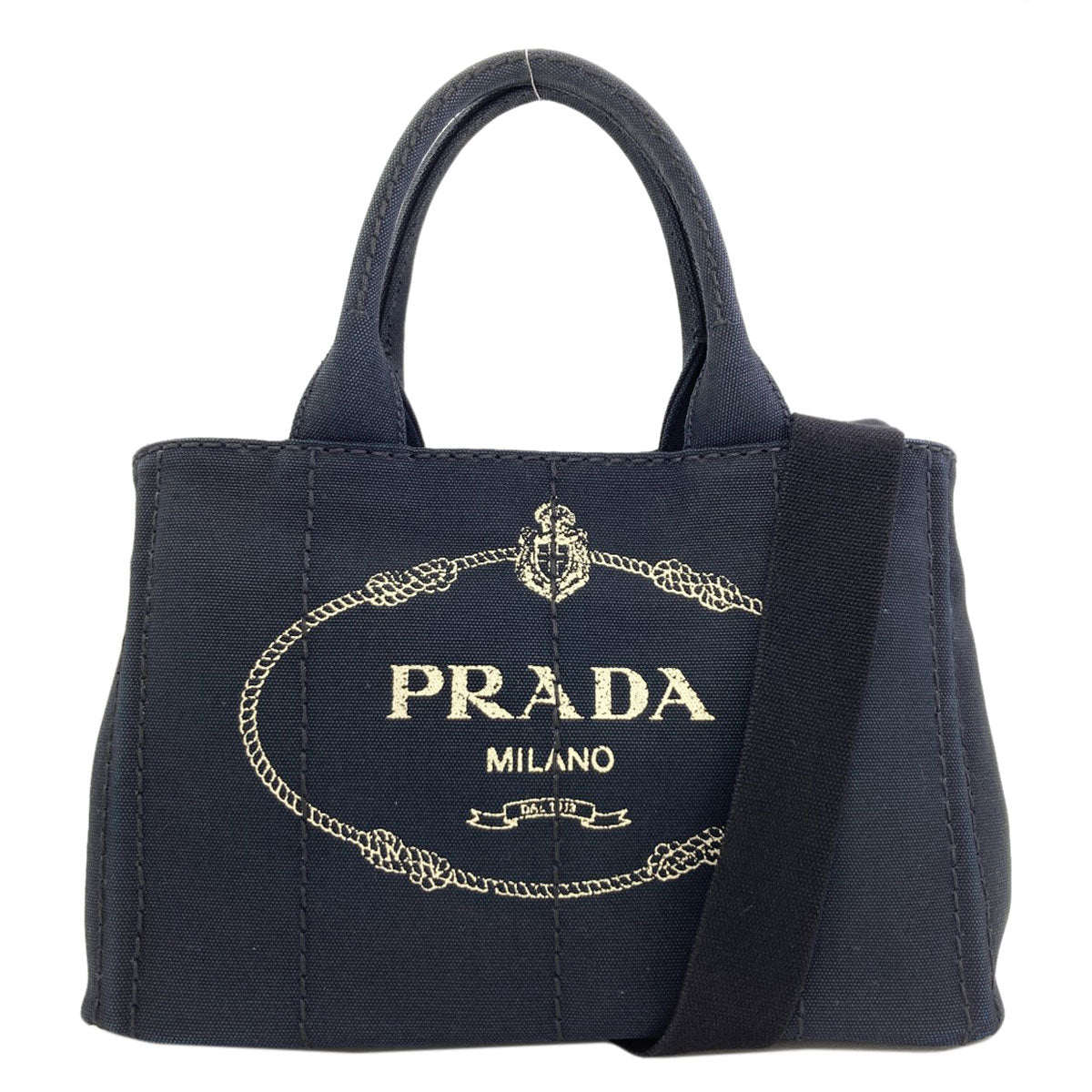 PRADA Canapa mini 2 WAY Handbag Canvas Ladies [Used]