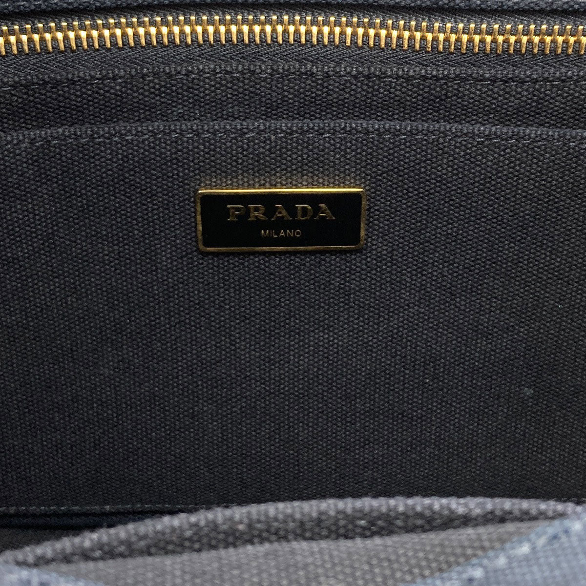 PRADA Canapa mini 2 WAY Handbag Canvas Ladies [Used]