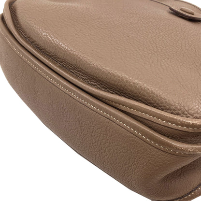 HERMES Evelyne2 PM Etoupe SilverHardware Shoulder Bag Taurillon Clemence Ladies [Used]