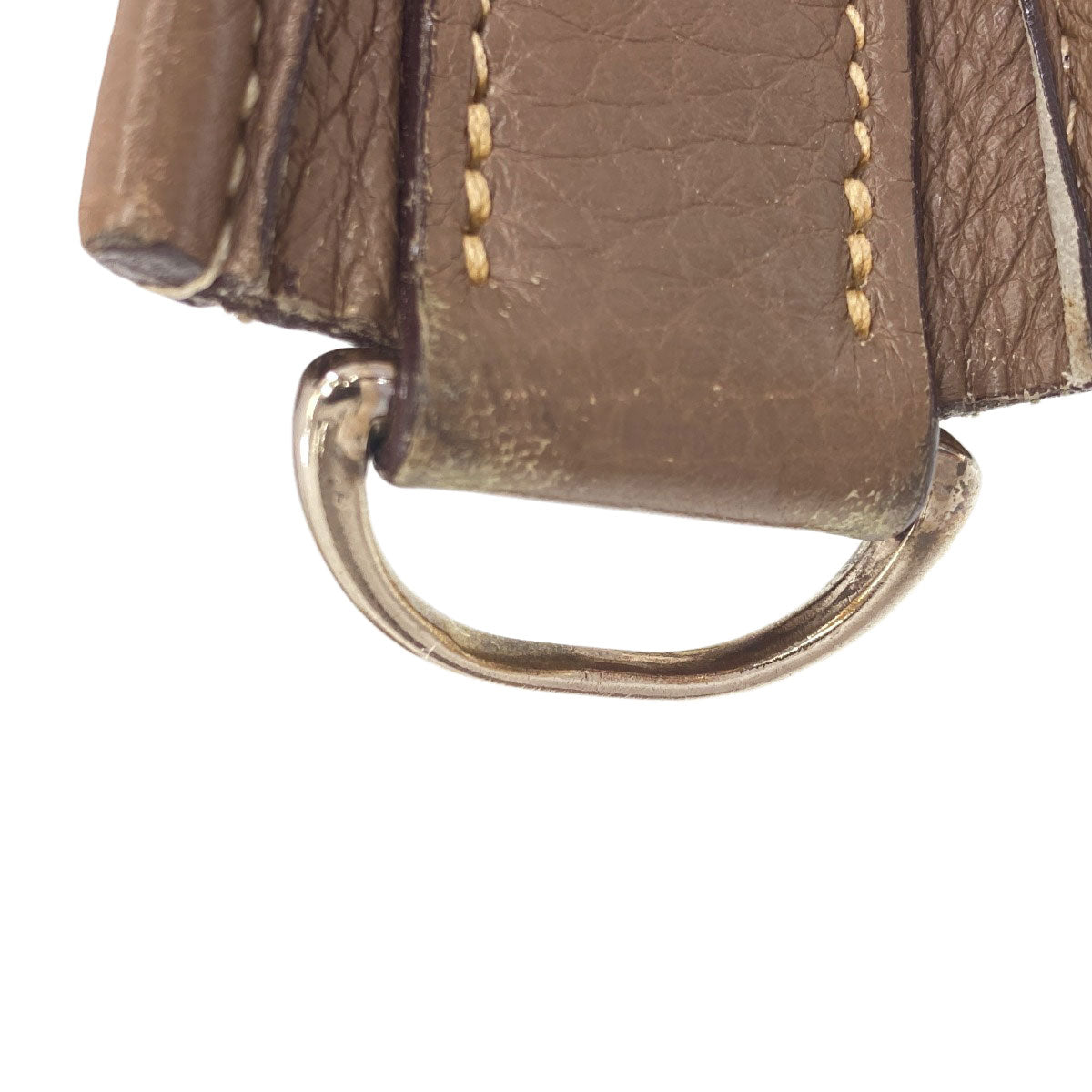 HERMES Evelyne2 PM Etoupe SilverHardware Shoulder Bag Taurillon Clemence Ladies [Used]