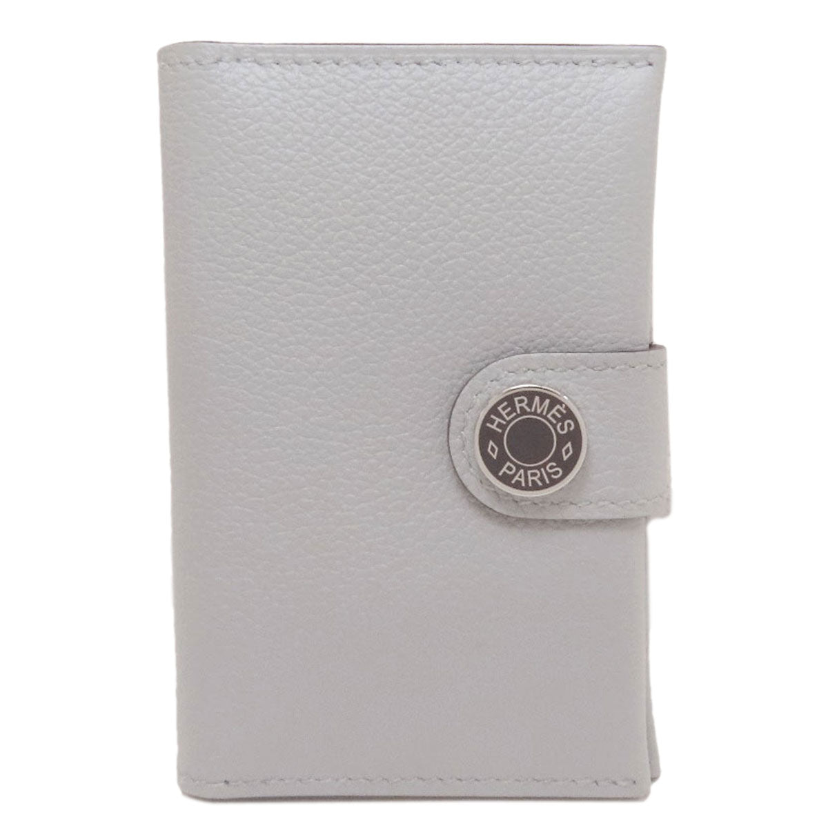 HERMES R.M.S Card Case SilverHardware Card Case Evercolor Ladies [Used]