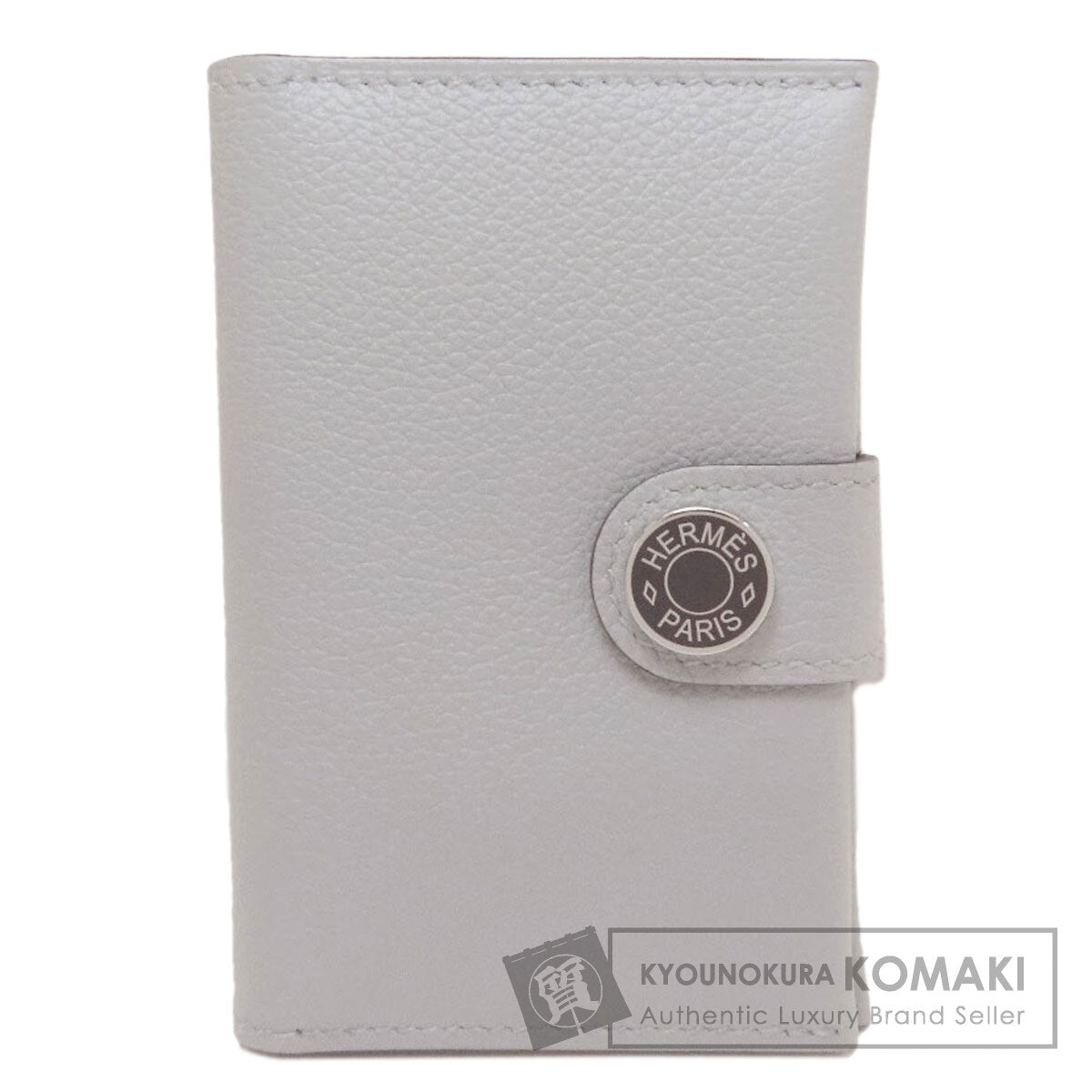 HERMES R.M.S Card Case SilverHardware Card Case Evercolor Ladies [Used]
