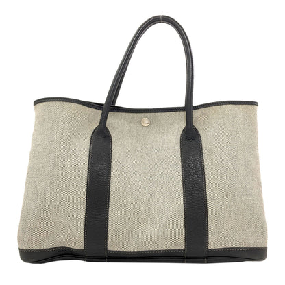 HERMES Garden party PM Tote Bag Tower ash Ladies [Used]