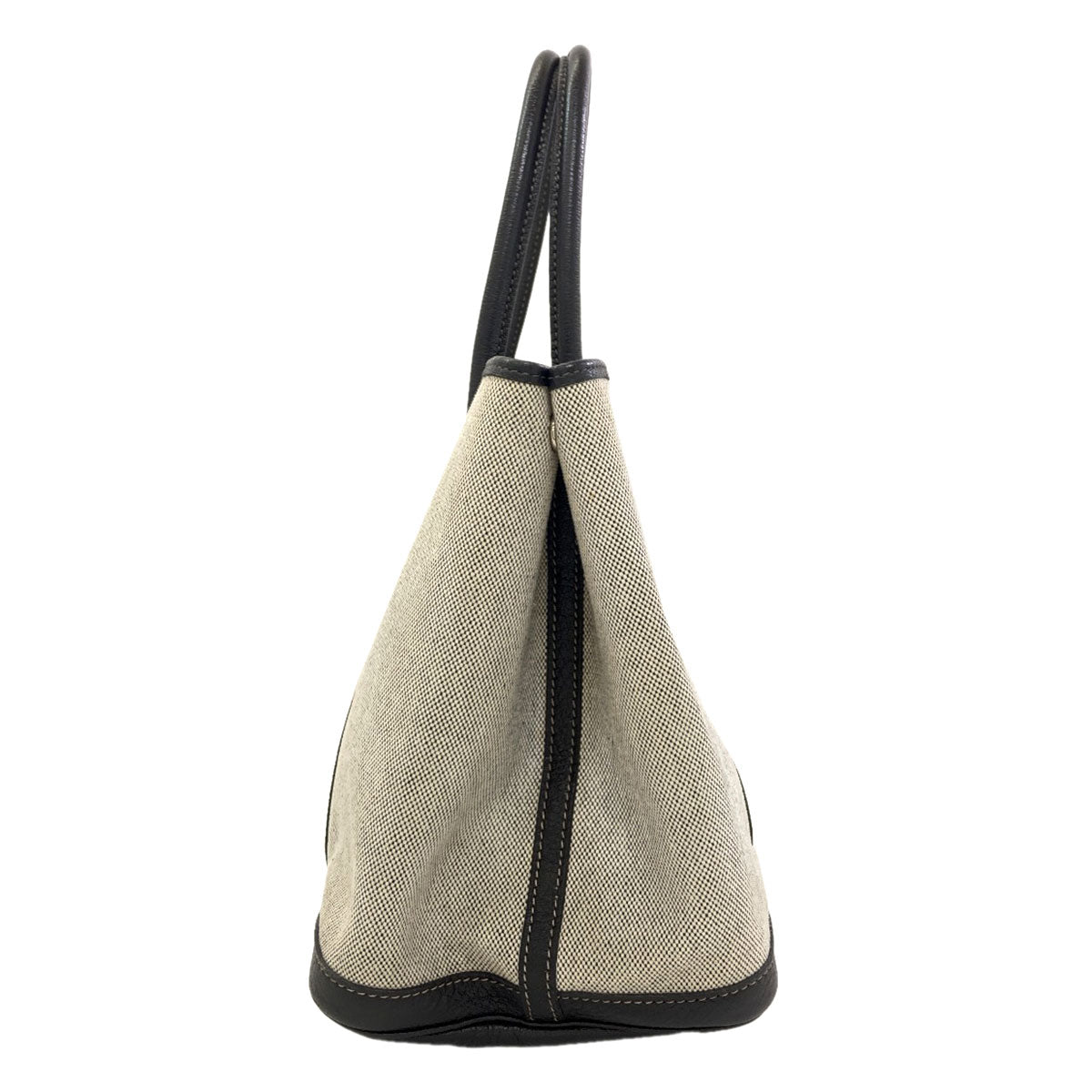 HERMES Garden party PM Tote Bag Tower ash Ladies [Used]