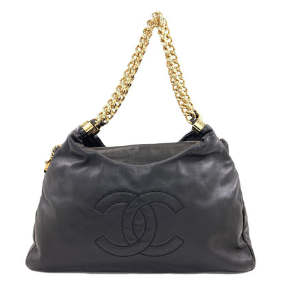 CHANEL Chain bag COCO Mark Gold Hardware Tote Bag Lambskin Ladies [Used]