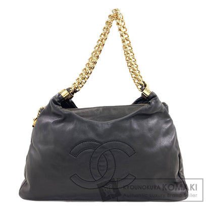 CHANEL Chain bag COCO Mark Gold Hardware Tote Bag Lambskin Ladies [Used]