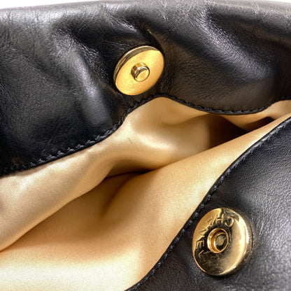 CHANEL Chain bag COCO Mark Gold Hardware Tote Bag Lambskin Ladies [Used]