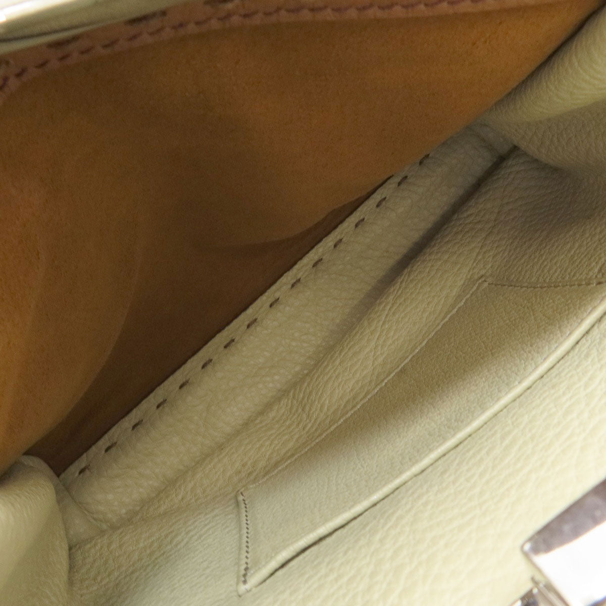 FENDI Peekaboo Mini Selleria 2WAY Handbag Calf Ladies [Used]
