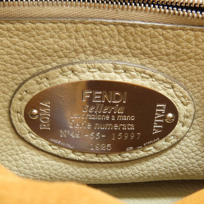 FENDI Peekaboo Mini Selleria 2WAY Handbag Calf Ladies [Used]
