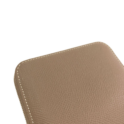 HERMES Azap Silkin Compact Etop SilverHardware coin purse Epsom Ladies [Used]
