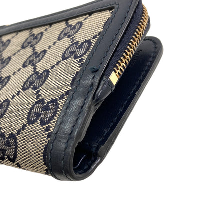GUCCI 790036 GG pattern Bifold Wallet with Coin Pocket Canvas Ladies [Used]