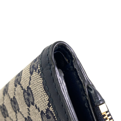 GUCCI 790036 GG pattern Bifold Wallet with Coin Pocket Canvas Ladies [Used]