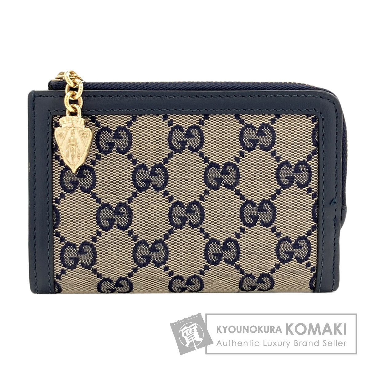 GUCCI 790036 GG pattern Bifold Wallet with Coin Pocket Canvas Ladies [Used]