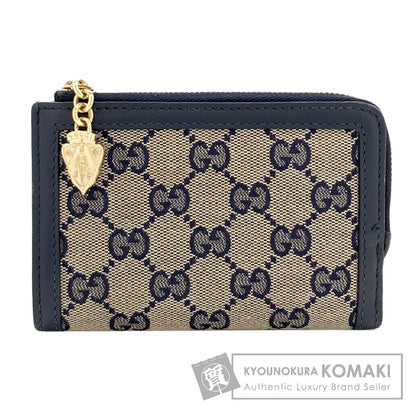GUCCI 790036 GG pattern Bifold Wallet with Coin Pocket Canvas Ladies [Used]