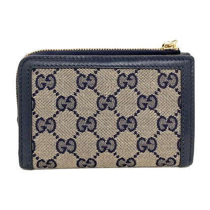 GUCCI 790036 GG pattern Bifold Wallet with Coin Pocket Canvas Ladies [Used]